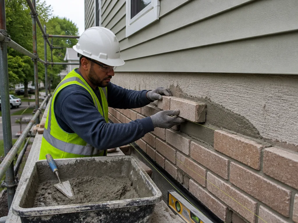 Brick Veneer Installation