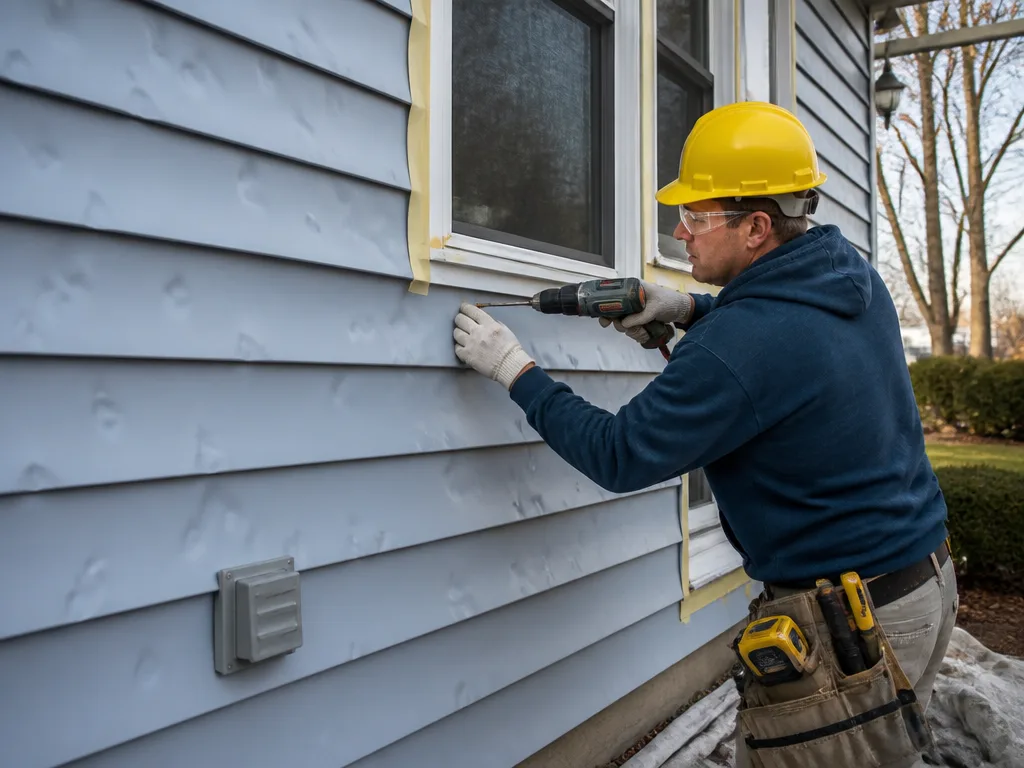 Hail Damage Siding