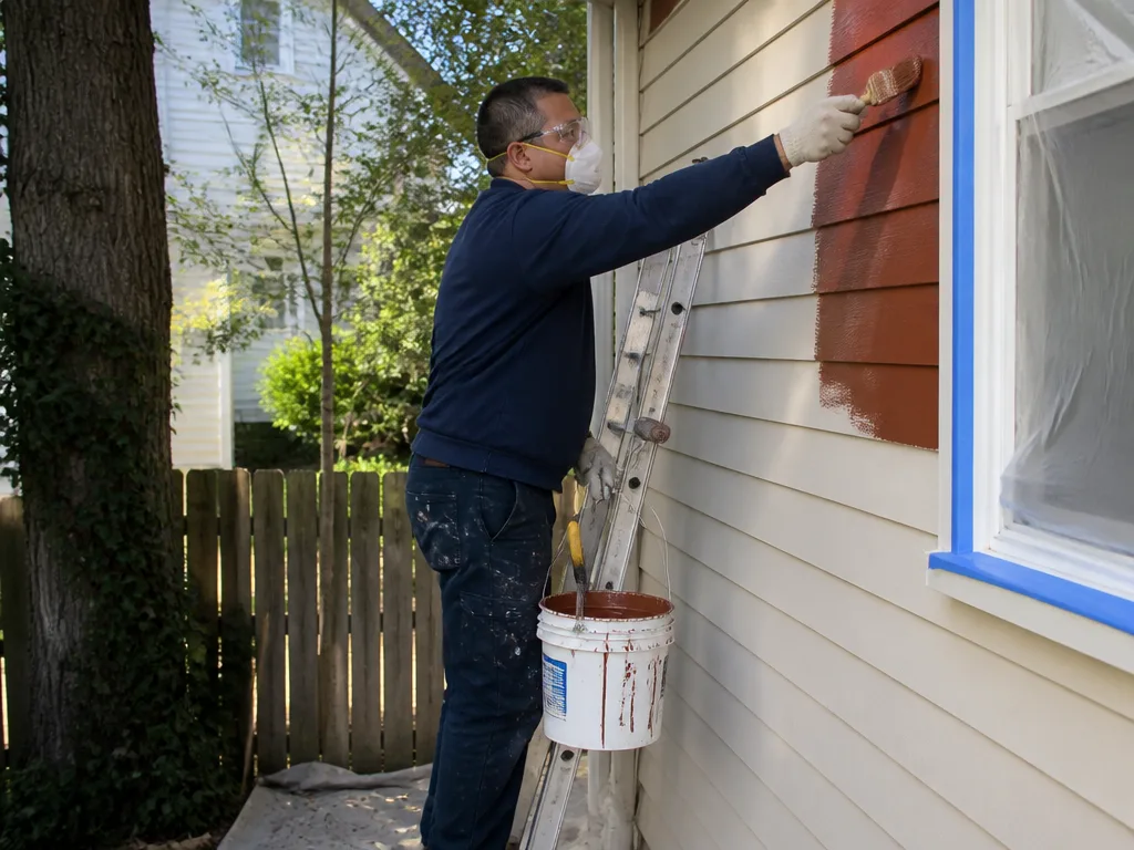Siding Staining