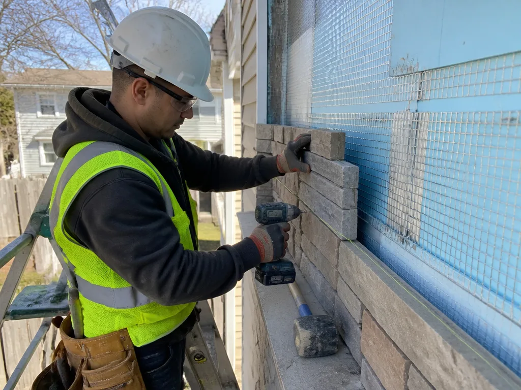 Stone Veneer Installation