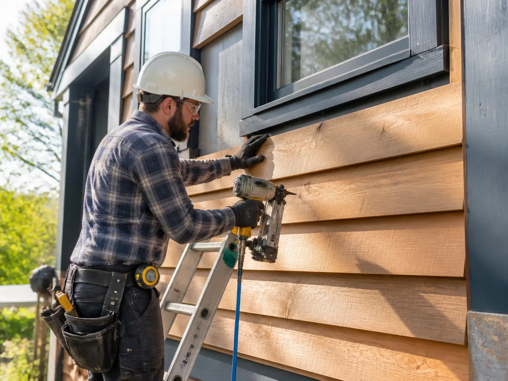 Wood Siding Installation